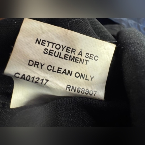 Le Chateau EUC Pencil Dress Floral Blue Midi Size Small - Picture 10 of 10